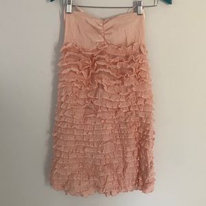 J crew collection vintage like new ruffle mini dress s m